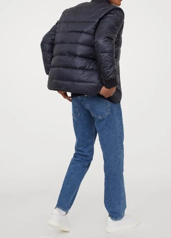 Синие демисезонные джинсы H&M