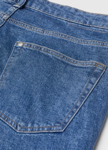 Синие демисезонные джинсы H&M