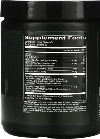 Предтренировочный комплекс Pre-Workout Powder 270 g (Mango) Sierra Fit (254371746)