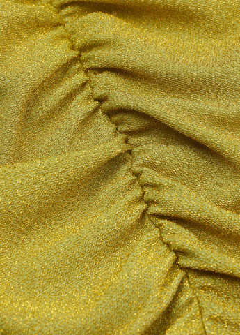 Оливковое коктейльное платье с открытой спиной H&M однотонное