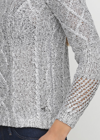 Сріблястий демісезонний светр джемпер So Soon