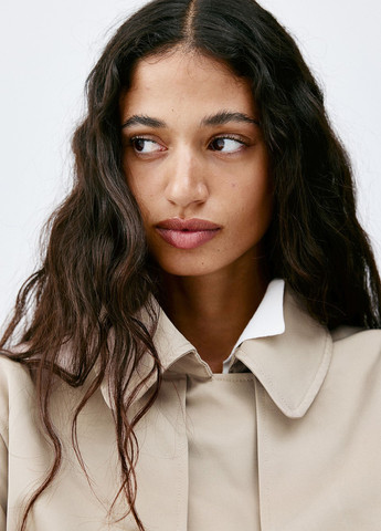 Плащ H&M тренчкот на гудзиках демісезон (325909932)