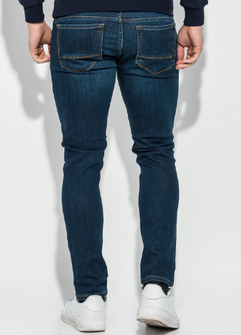 Джинсовые демисезонные зауженные джинсы Deep & Brown