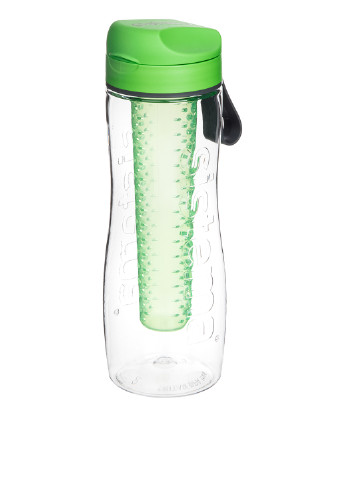 Бутылка для воды с диффузором 0,8 л Sistema однотонная зелёная