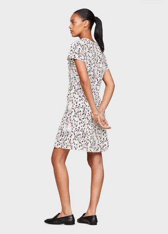 Білий кежуал сукня кльош Tommy Hilfiger з абстрактним візерунком