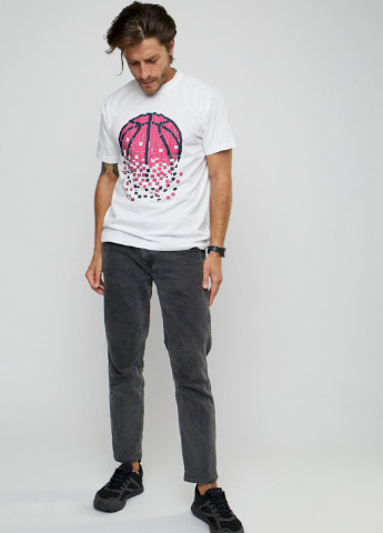 Біла футболка чоловіча YAPPI