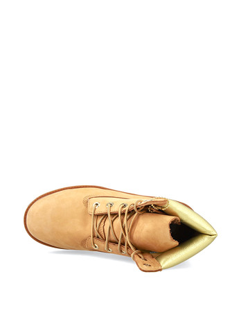 Бежевые кэжуал осенние ботинки Timberland