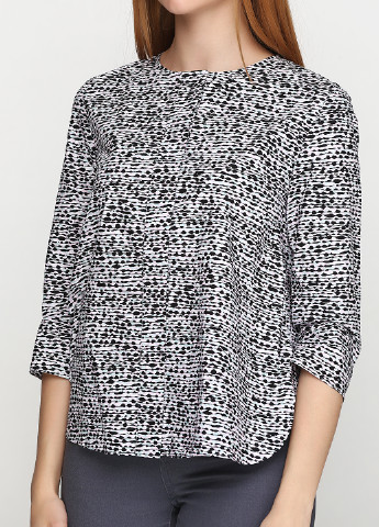 Чорно-біла блуза Cos