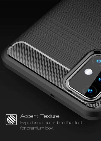 TPU чохол Slim Series для Samsung Galaxy M51 Чорний (is_00000039747_4) Epik (238480108)