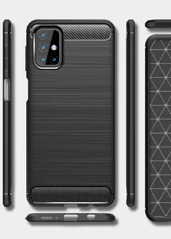 TPU чохол Slim Series для Samsung Galaxy M51 Чорний (is_00000039747_4) Epik (238480108)