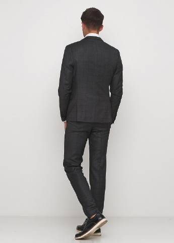 Темно-серый демисезонный костюм (пиджак, брюки) брючный Drykorn