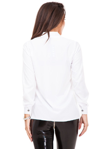 Белая демисезонная блуза Marini