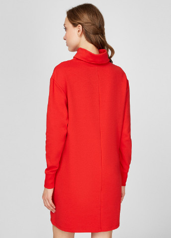 Красное кэжуал платье Tommy Hilfiger однотонное