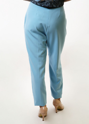 Голубые кэжуал демисезонные брюки InDresser