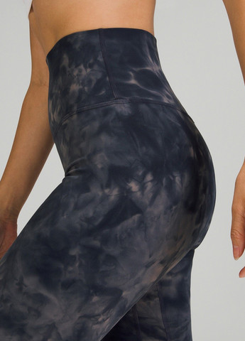 Темно-синие демисезонные легинсы Lululemon Athletica