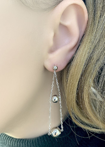 Сережки Silver Flame (207611454)