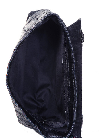 Сумка Diva's Bag крос боді однотонна темно-синя кежуал