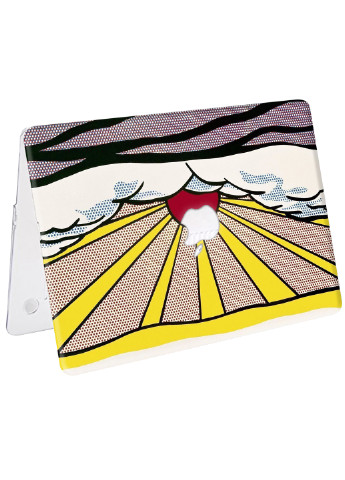 Чехол пластиковый для Apple MacBook Pro 13 A1278 Ретроспектива Роя Лихтенштейна в Tate Modern (6347-2490) MobiPrint (218867641)