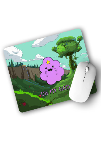 Коврик для мышки Принцесса пупырка Время приключений (Adventure Time) (25108-1575) 29х21 см MobiPrint (224437309)