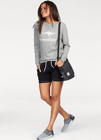 Серый демисезонный свитер Kangaroos