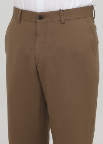 Коричневые кэжуал демисезонные прямые брюки Ralph Lauren