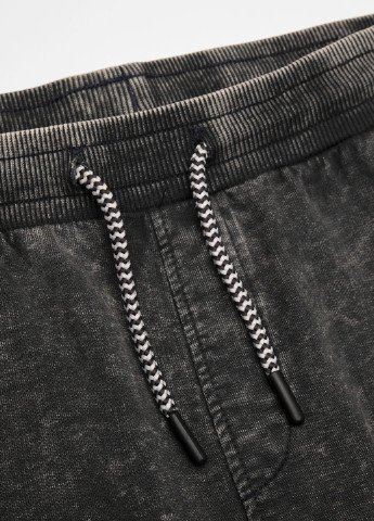 Темно-серые кэжуал демисезонные брюки зауженные, джоггеры Coccodrillo