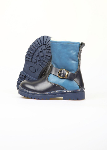 Синие кэжуал зимние ботинки Kapchitsa