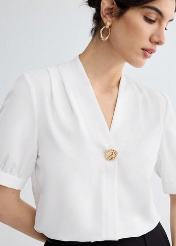 Біла блуза SHEIN