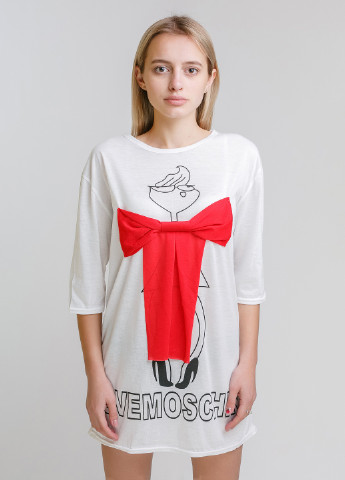 Футболка с мультяшным принтом No Brand - (254526318)