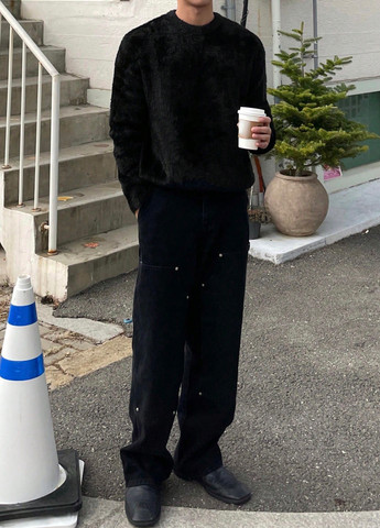 Черный демисезонный джемпер джемпер SHEIN