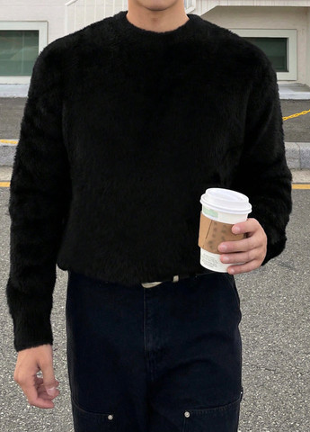 Черный демисезонный джемпер джемпер SHEIN