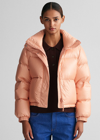 Персиковий зимній Пуховик Gant