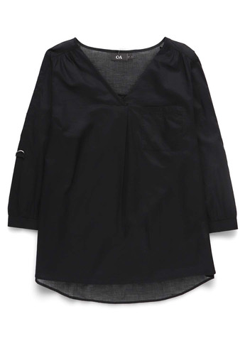 Черная летняя блуза C&A