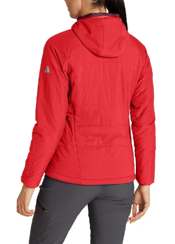 Красная зимняя куртка Eddie Bauer