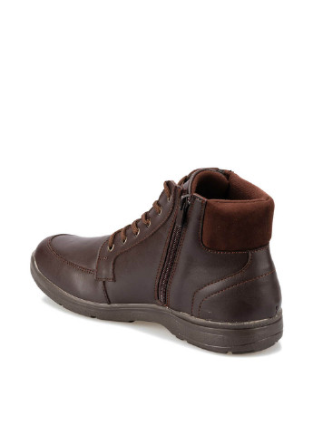 Темно-коричневые осенние ботинки Polaris