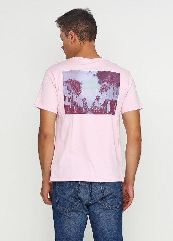 Розовая футболка с коротким рукавом H&M