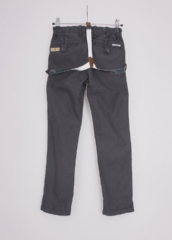 Темно-серые кэжуал демисезонные брюки прямые Pepe Jeans