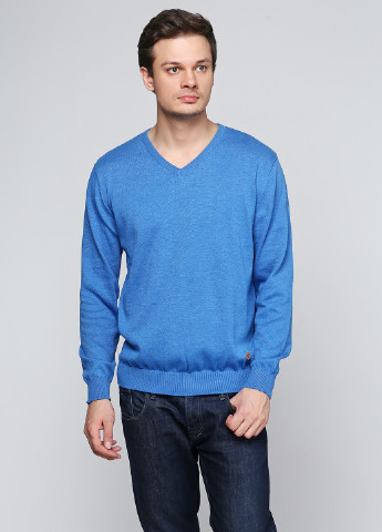 Синий демисезонный пуловер пуловер Pierre Cardin