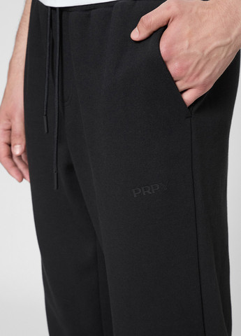 Черные спортивные демисезонные брюки PRPY