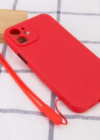 Чохол TPU Square Full Camera для Apple iPhone 12 mini (5.4 ') Червоний (is_00000042148_2) Epik (229725400)