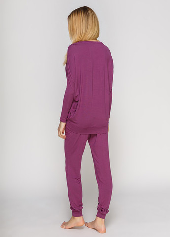 Фиолетовая всесезон пижама (свитшот, брюки) свитшот + брюки Cyberjammies