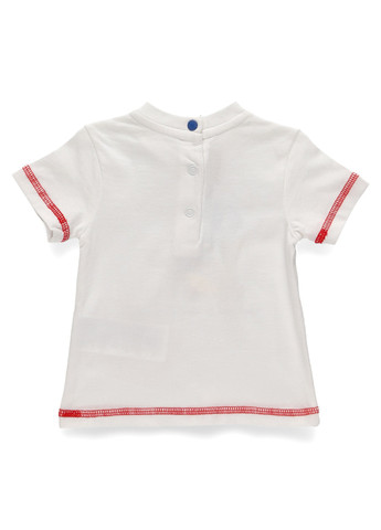 Белая летняя футболка Chicco