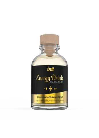 Масажний гель для інтимних зон Energy Drink (30 мл) Розігріваючий Intt (251851936)