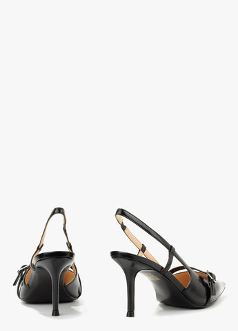 Le'BERDES Туфли слингбеки черный з натуральная кожа, украина — лето (322646226)