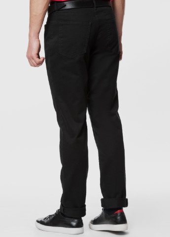 Черные демисезонные брюки Arber