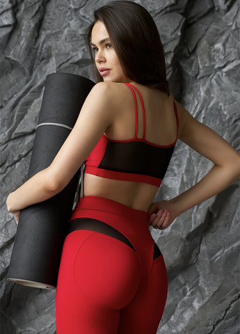 Жіночий спортивний комплект топ-бюстгальтер та легінси Asalart (324397372)