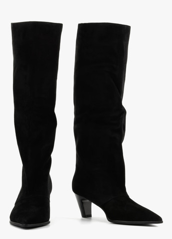 Осенние сапоги Le'BERDES с драпировкой