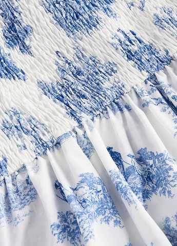 Комбінована кежуал сукня бебі долл SHEIN з квітковим принтом