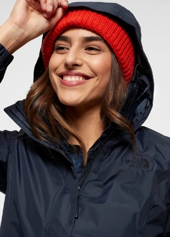 Темно-синя демісезонна куртка The North Face