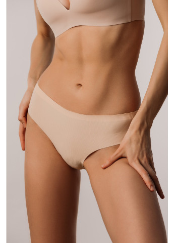 Безшовні трусики сліп з мікрофібри бежеві Susana L5137T-M Luna (251826754)